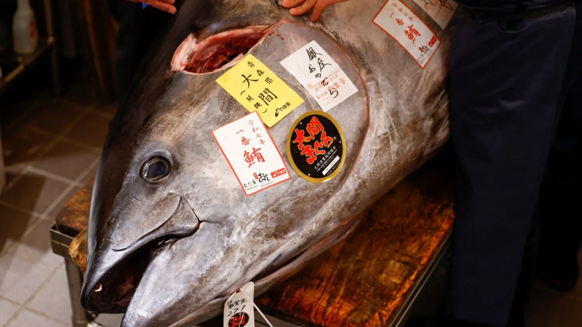 276kg Bluefin Tuna Sells For £1.2M At New Year’s Auction