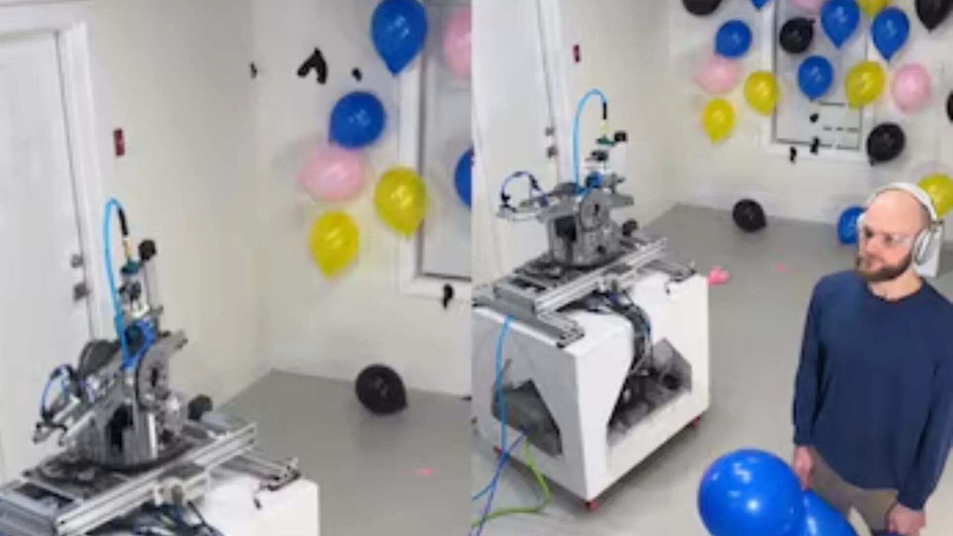AI Robot Can Shoot Balloons with Lightning-Fast Speed | WATCH