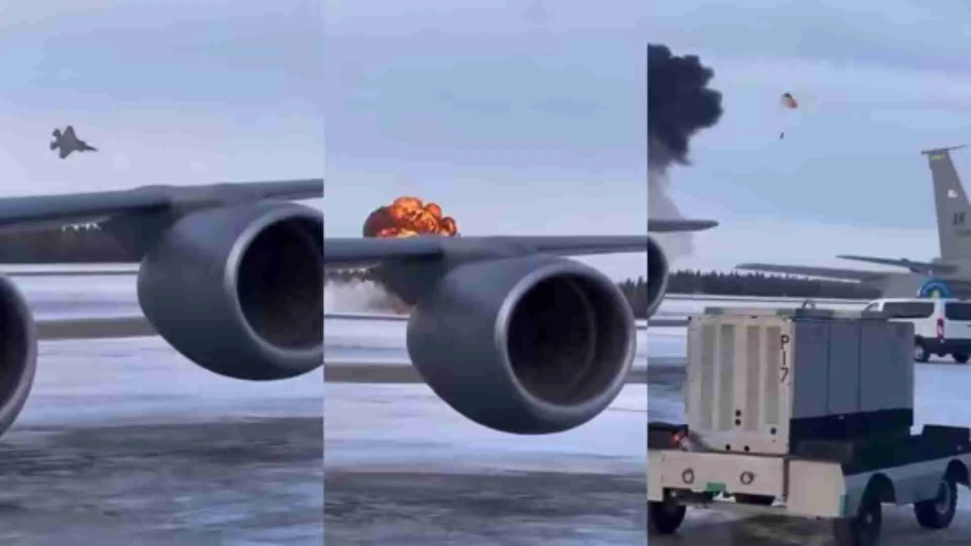 Alaska F-35 Crash: Pilot Unhurt, ‘Wild’ Video Of Incident Emerges | WATCH
