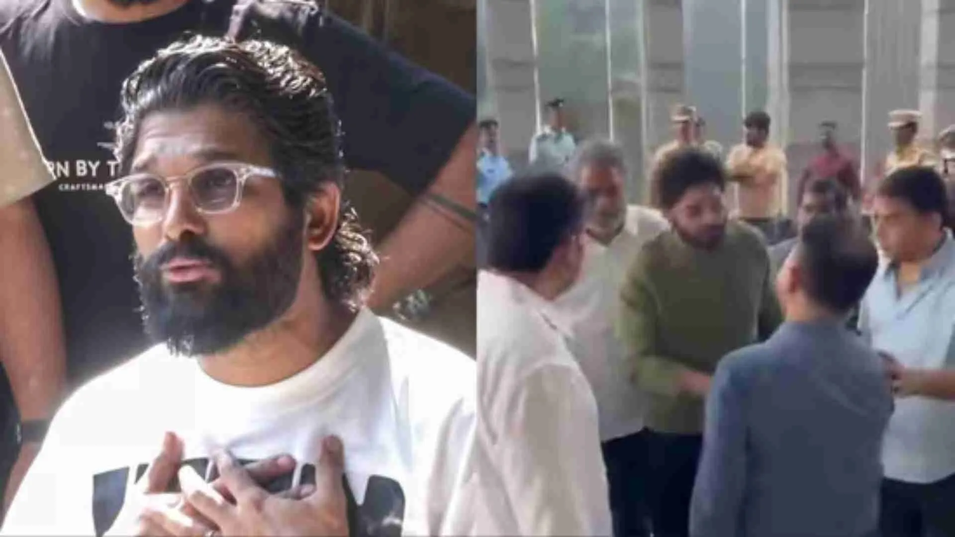 Allu Arjun’s Emotional Visit To Child Injured In Hyderabad Theatre Stampede | WATCH