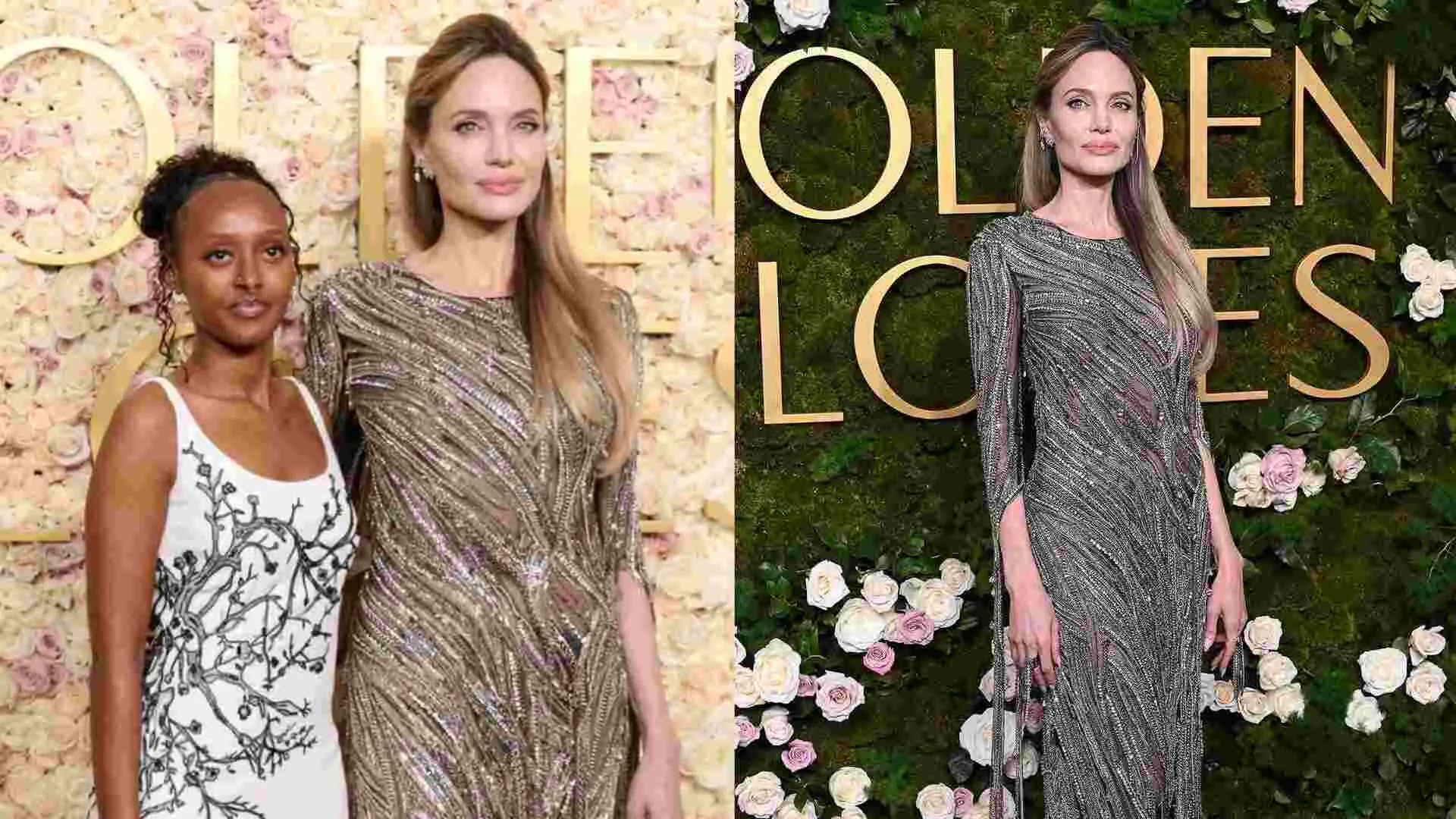 Angelina Jolie Returns to the Golden Globes, Attends with Daughter Zahara