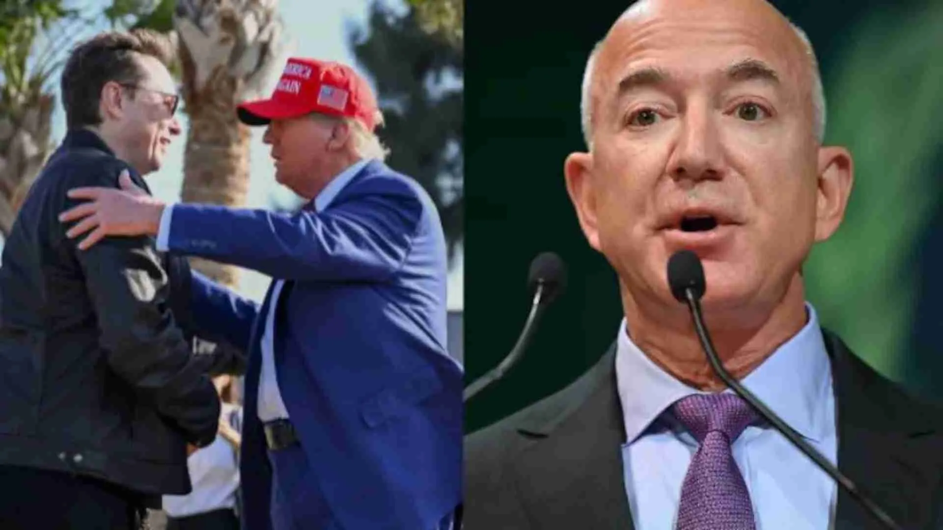 Bezos On SpaceX Rivalry: Will Trump’s Influence Shift Space Industry Power?