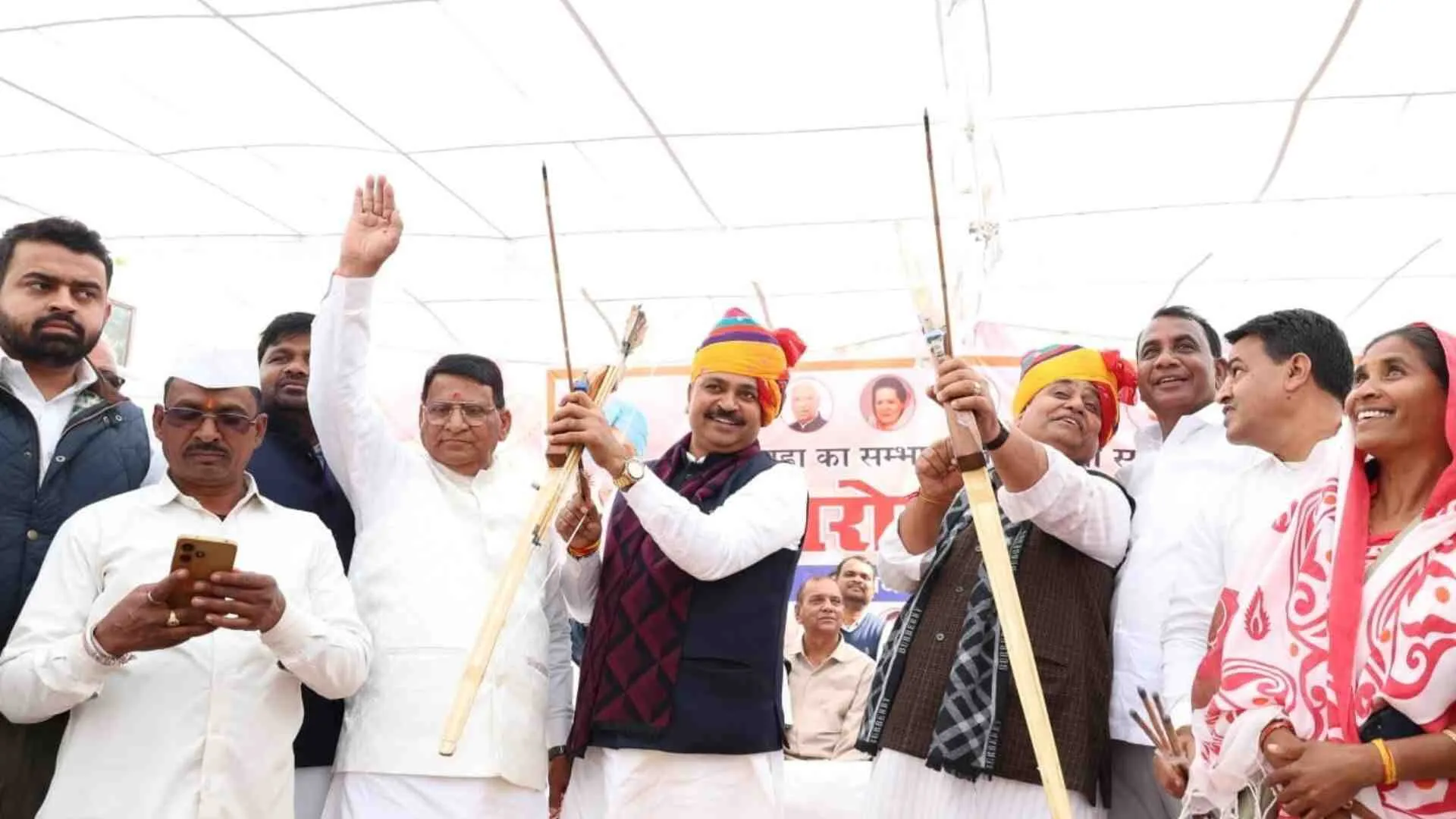 Congress Launches Rally Against Govt’s Decision To Abolish Banswara’s Divisional Status