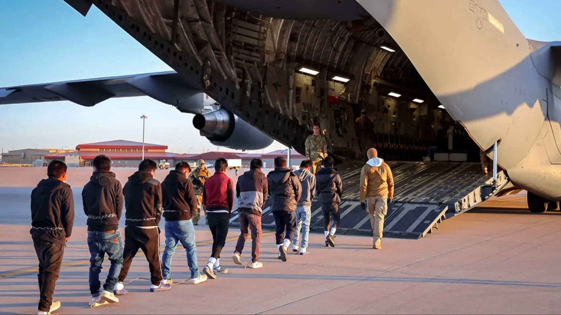 Trump Orders US Military To Begin Deportation Flights As Border Troop Deployment Expands