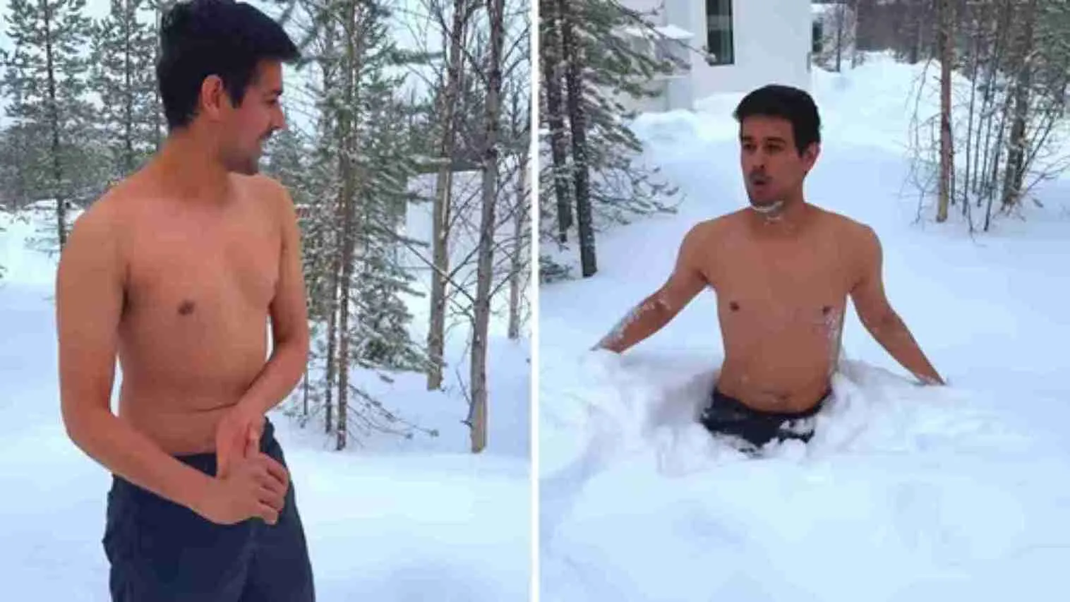 Dhruv Rathee’s -10°C Snow Dipping Challenge: ‘Hypothermia Aur Frostbite Ka Risk Hai’ | WATCH