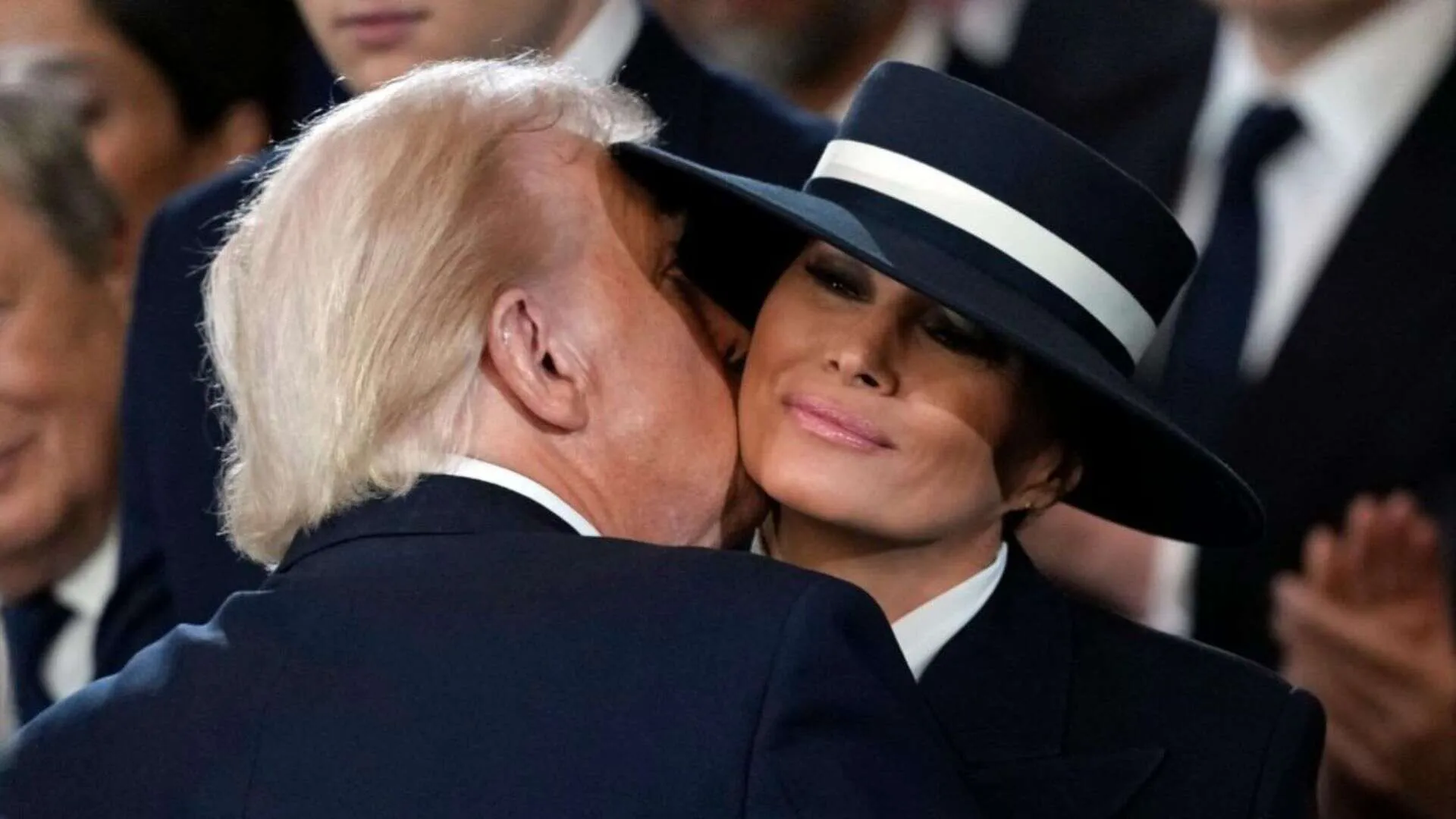 Trump Hilariously Acknowledges First Lady Melania’s ‘Hat’ and ‘Heels’
