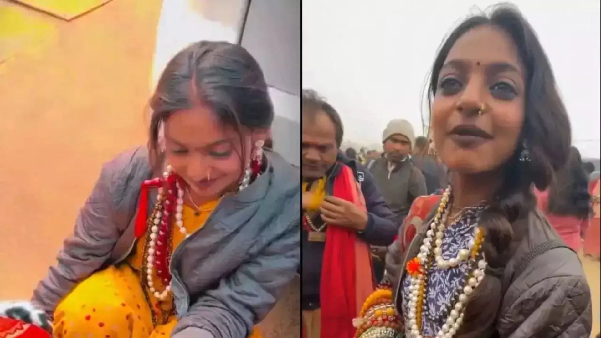 Father Sends Viral ‘Maha Kumbh Monalisa’ Home After Fame Backfires; Internet Reacts