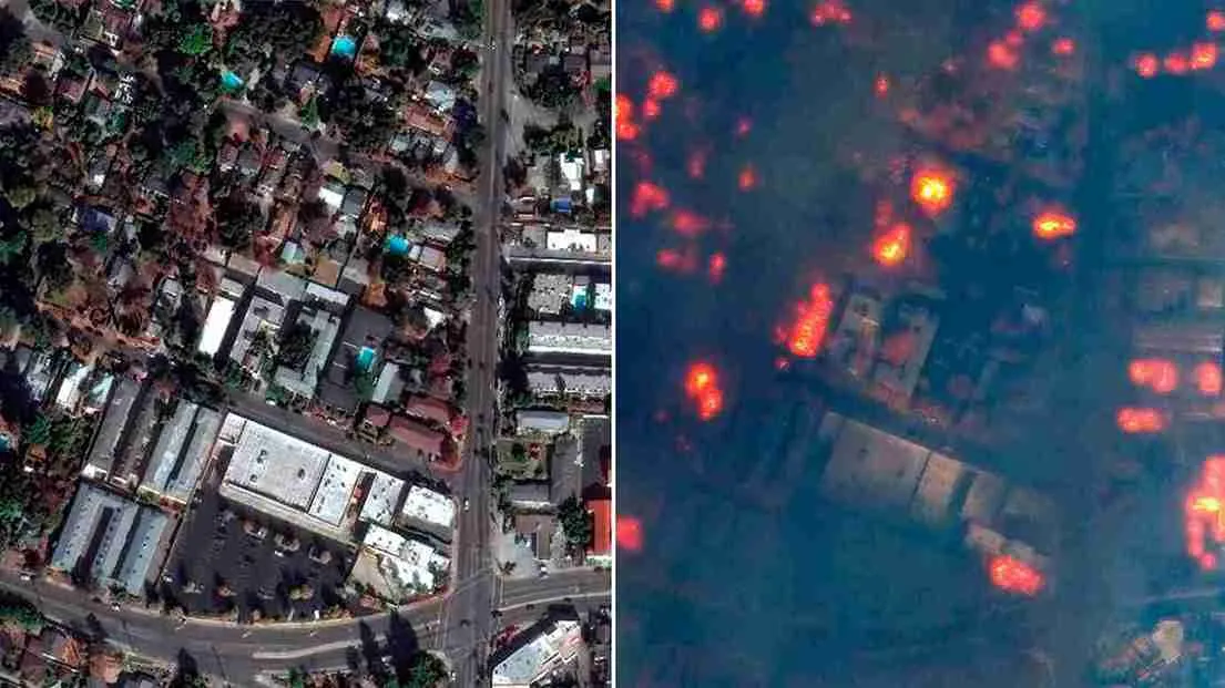 From Iconic Beauty To Ashes: Shocking Before And After Video Of Los Angeles Wildfire Devastation | WATCH