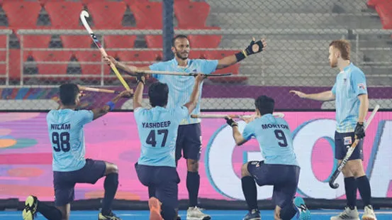 Hero Hockey India League 2024-25: Gonasika Secures 3-1 Win Over Hyderabad Toofans