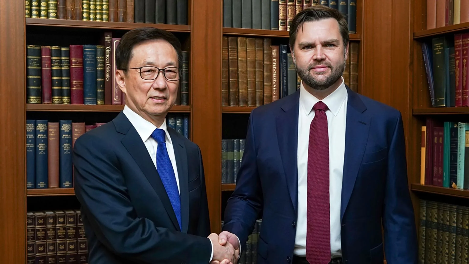 US Vice President JD Vance Meets Chinese VP Han Zheng Ahead Of Trump’s Inauguration