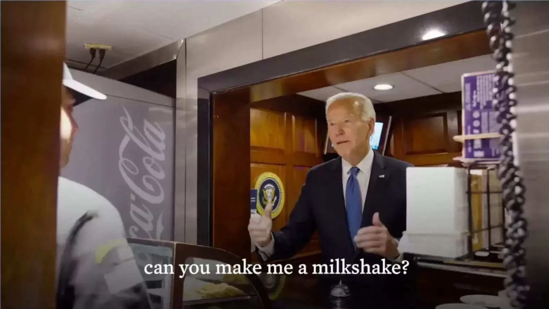 ‘I’m Going to Miss You’: Joe Biden Enjoys Milkshakes in Final White House Days