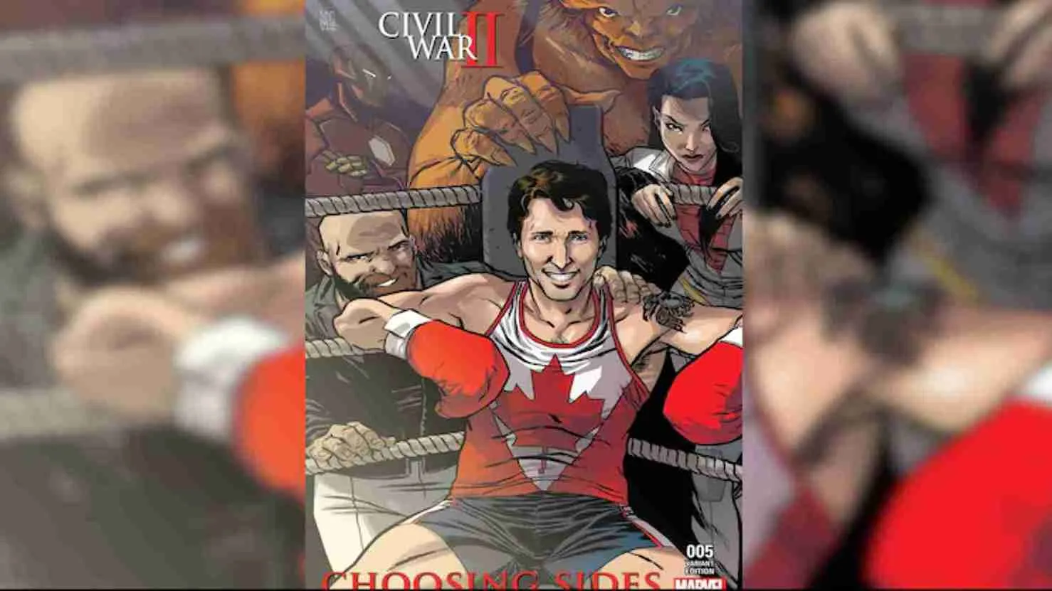 Justin Trudeau Became An Action Hero In Marvel Comics ‘Civil War II’