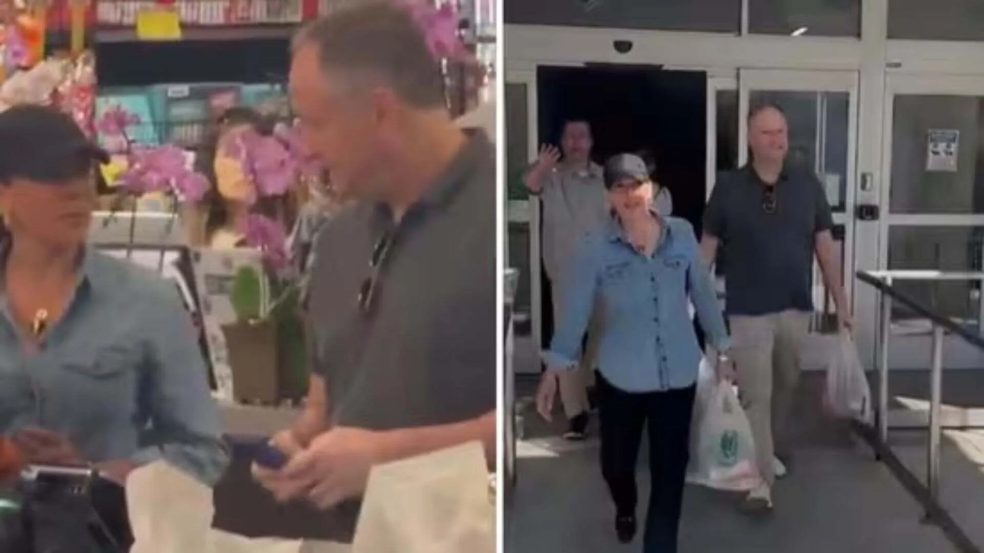Kamala Harris and Doug Emhoff Spotted Grocery Shopping Amid Marriage Rumors | WATCH