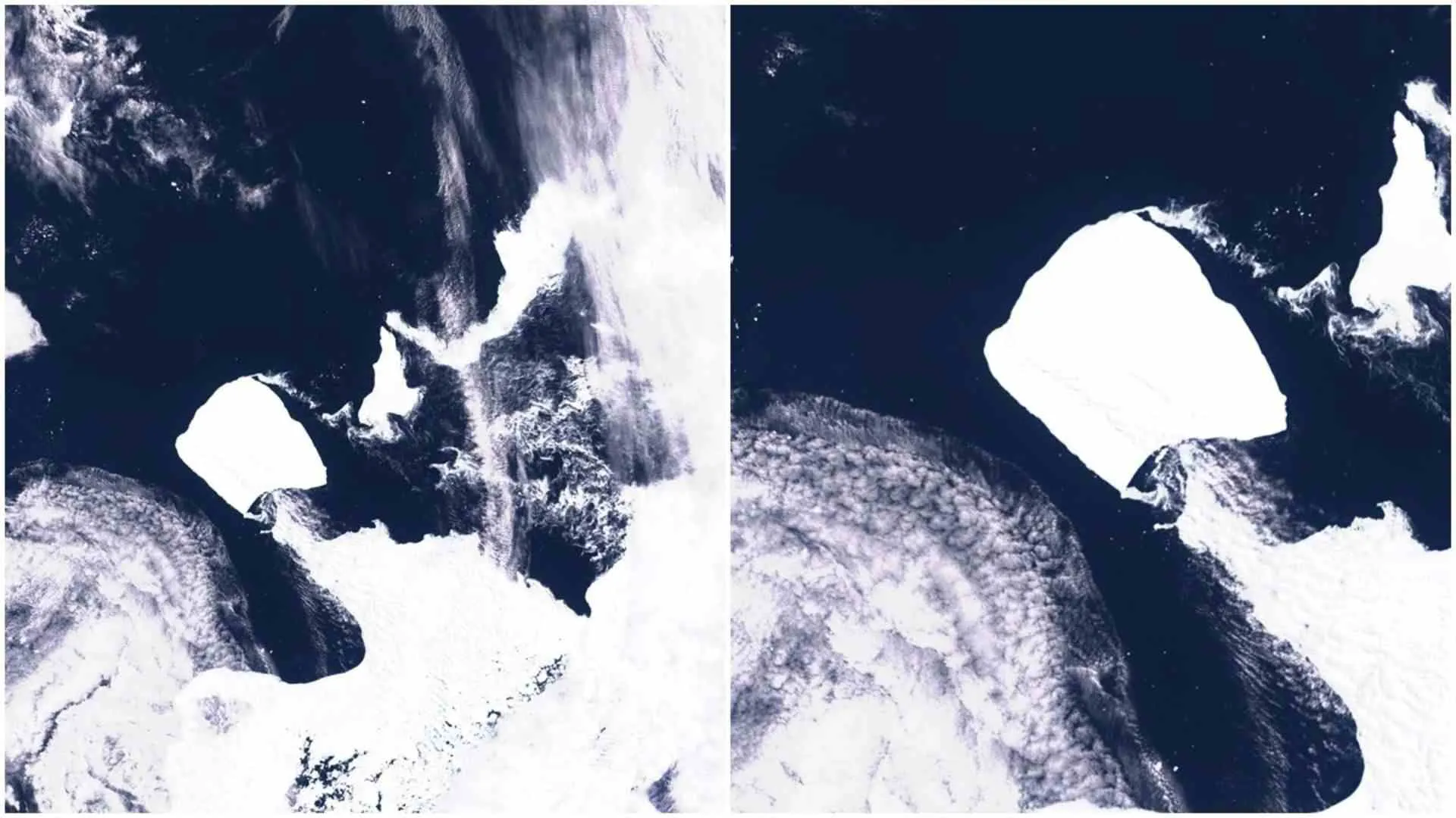 Iceberg Larger Than Mumbai to Collide with British Island
