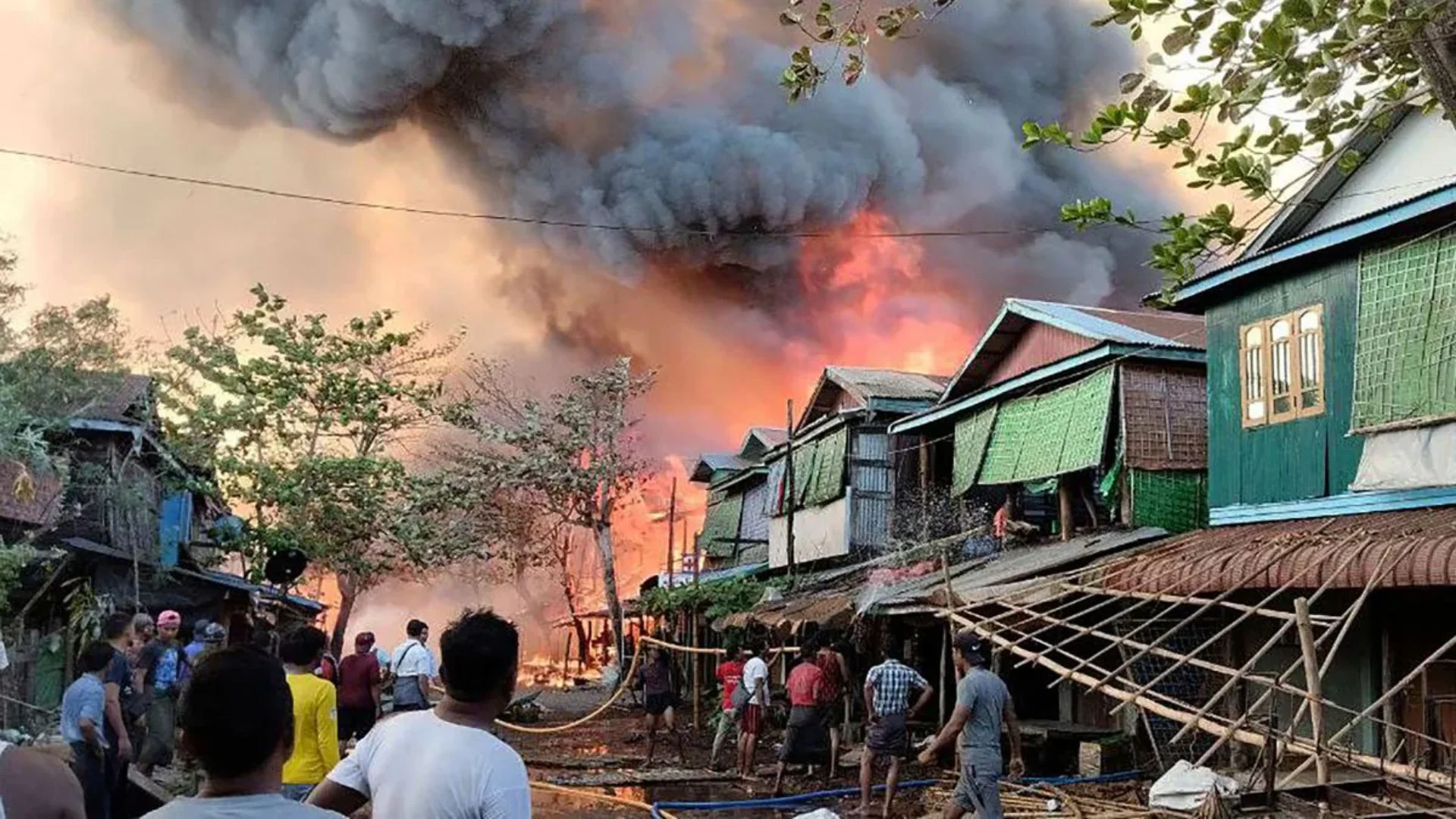 Myanmar Junta Airstrike At Rakhine Detention Site Killing 28 Children