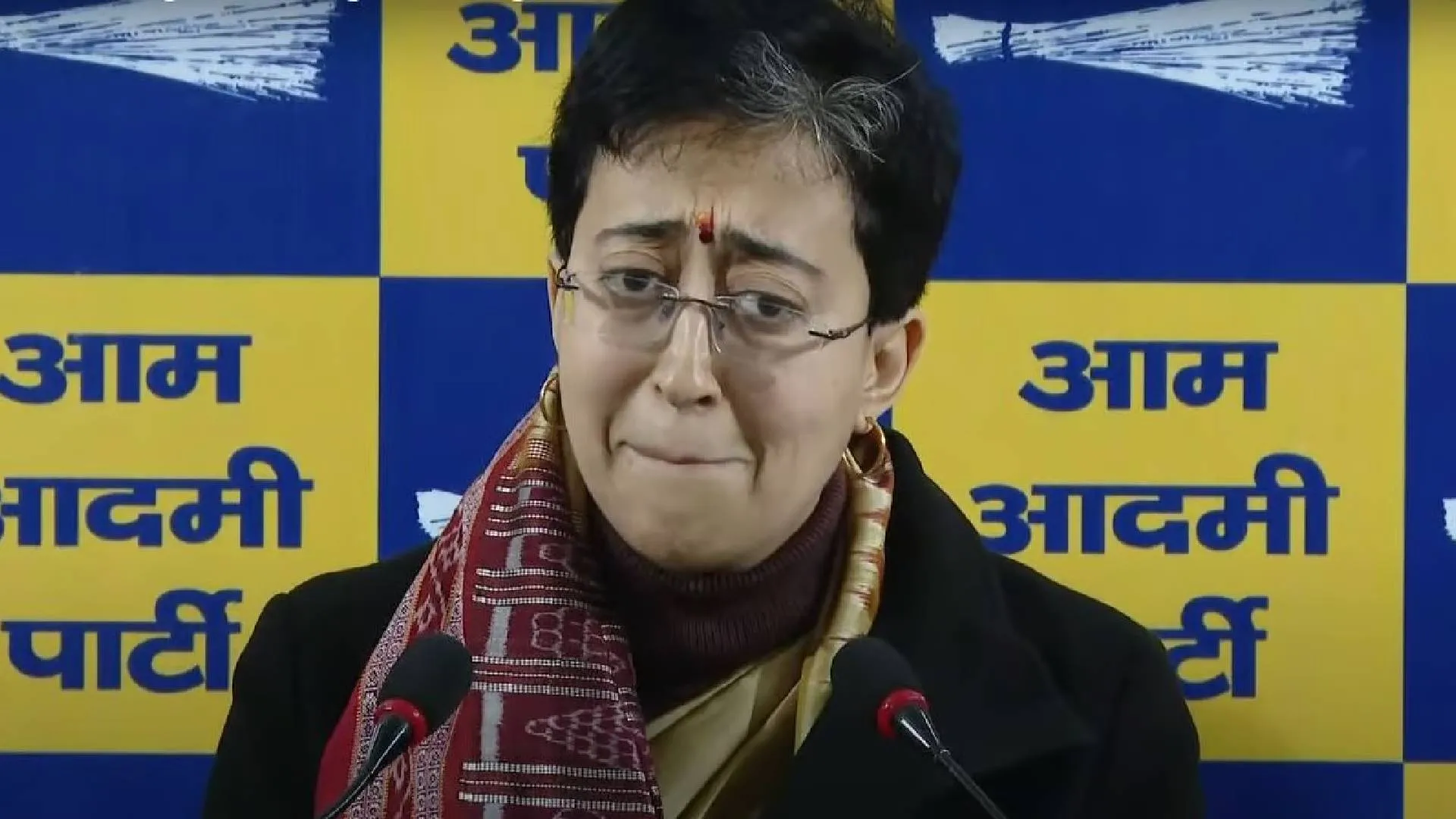Delhi CM Atishi Breaks Down Over BJP’s Ramesh Bidhuri’s Remarks