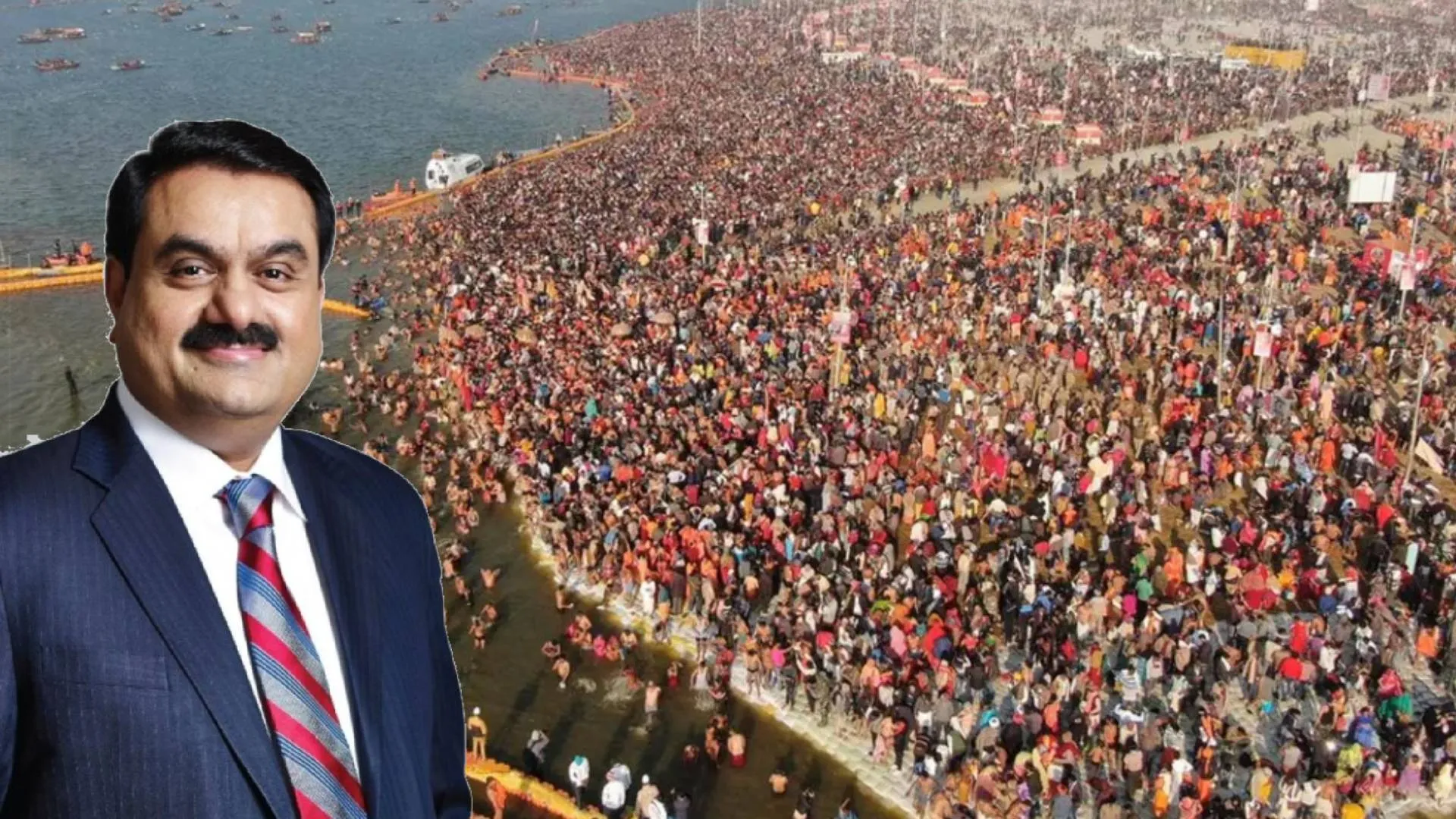 Adani Group Joins ISKCON for Maha Prasad at Maha Kumbh 2025