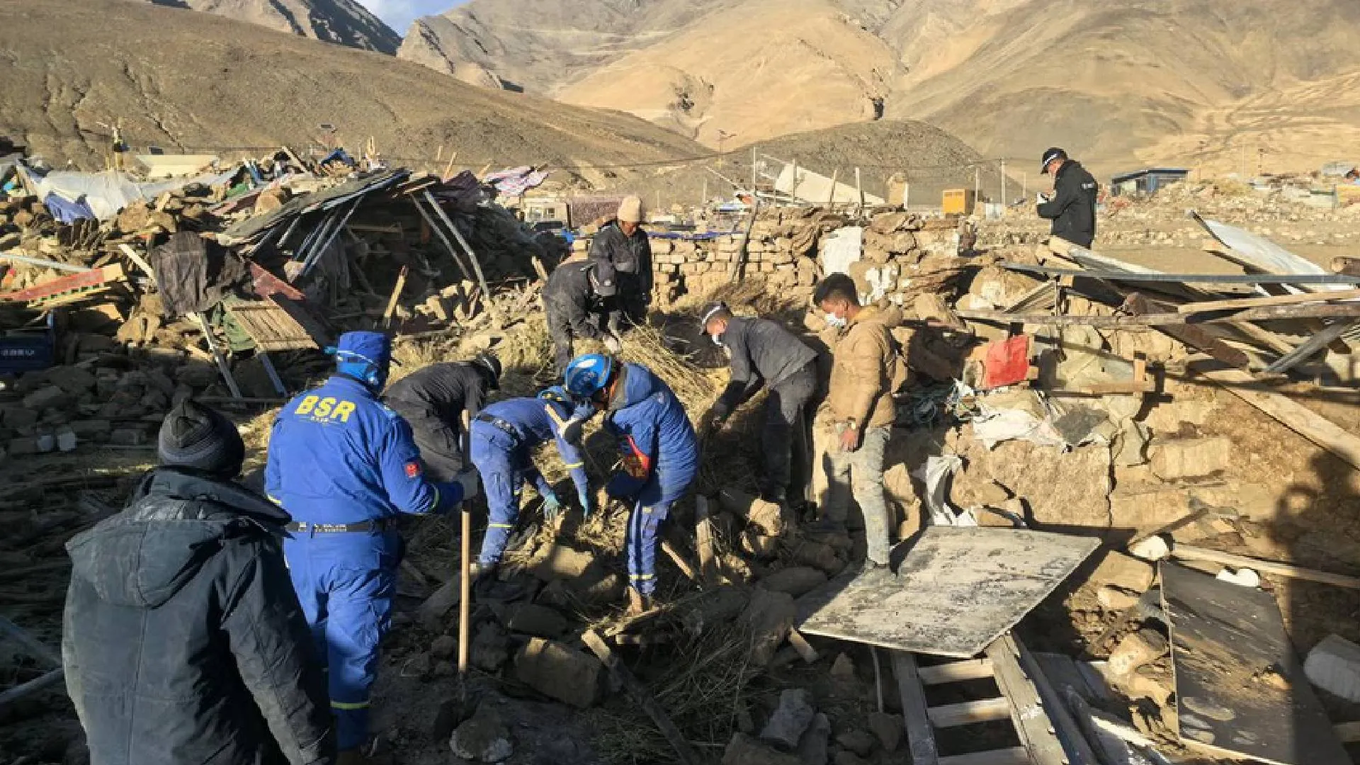 Tibetan Buddhist Monastic Centres Severely Damaged in Tibet Earthquake
