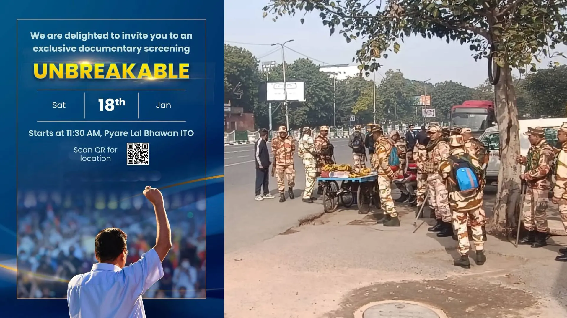 AAP’s Documentary ‘Unbreakable’ Halts Screening by Delhi Police