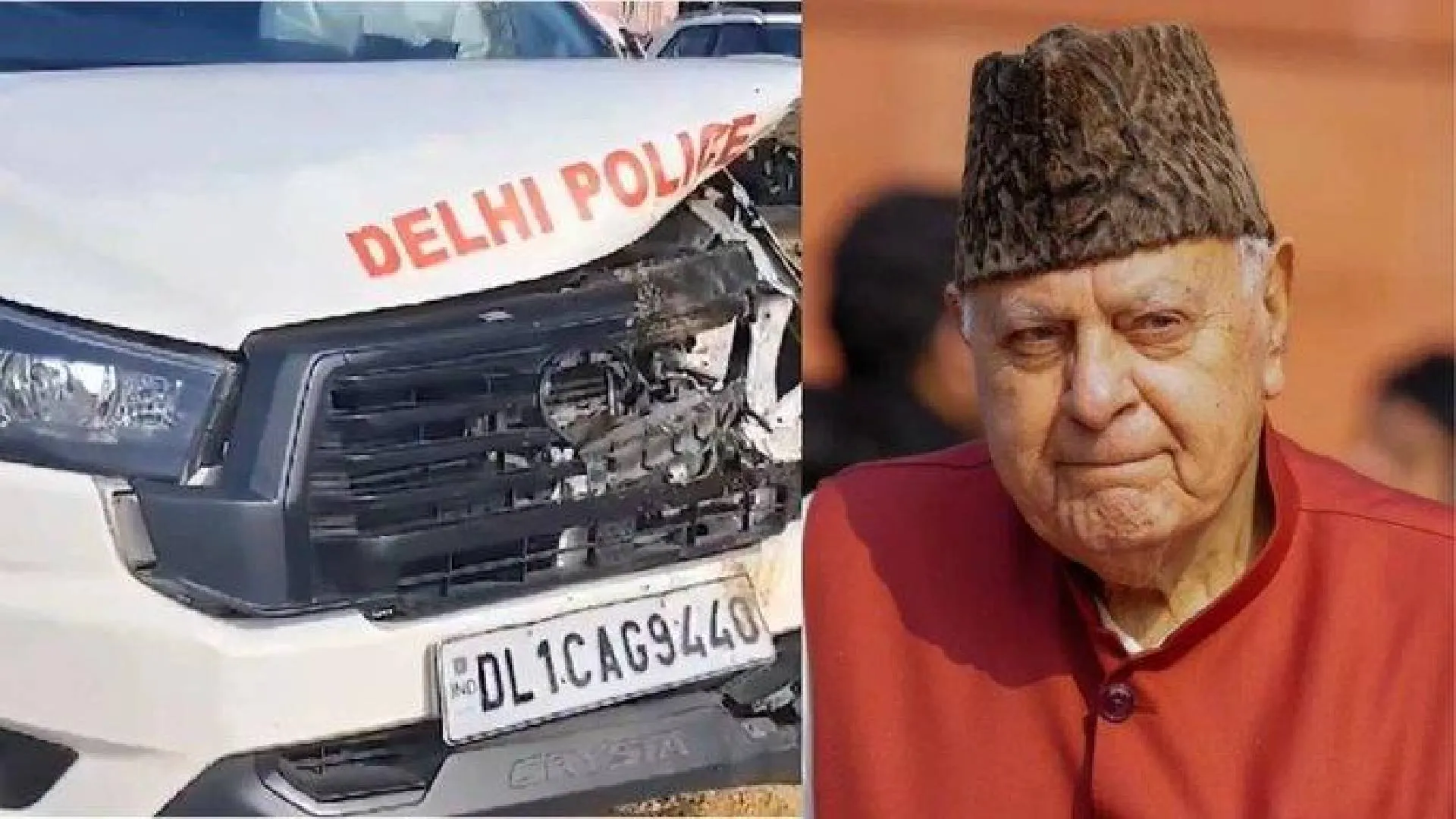 Farooq Abdullah’s Convoy Collides with Nilgai on Delhi-Mumbai Expressway