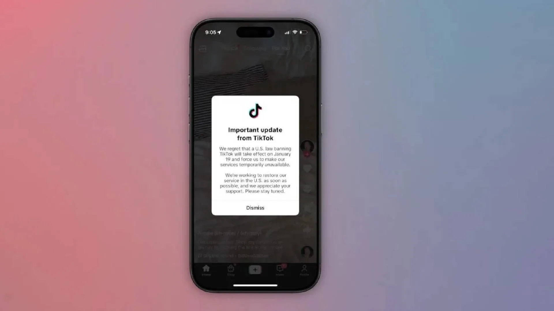 TikTok Officially Shuts Down in the United States