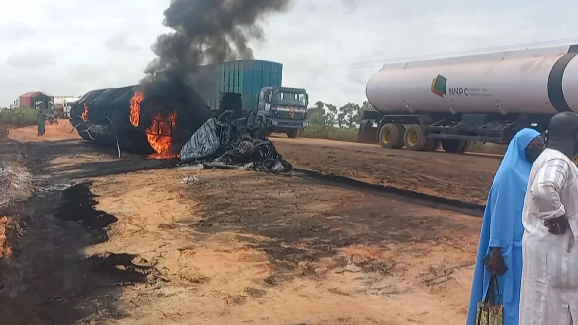 Fuel Tanker Explosion In Nigeria Kills 70 Amid Desperate Rush For Scarce Gasoline