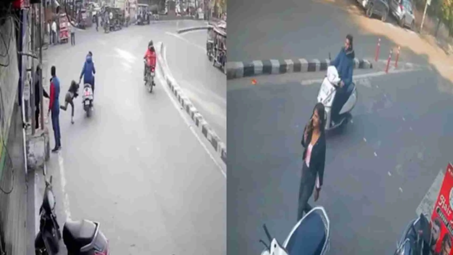 Phone Snatcher Drags Woman Across Ludhiana Street | WATCH THE VIRAL VIDEO