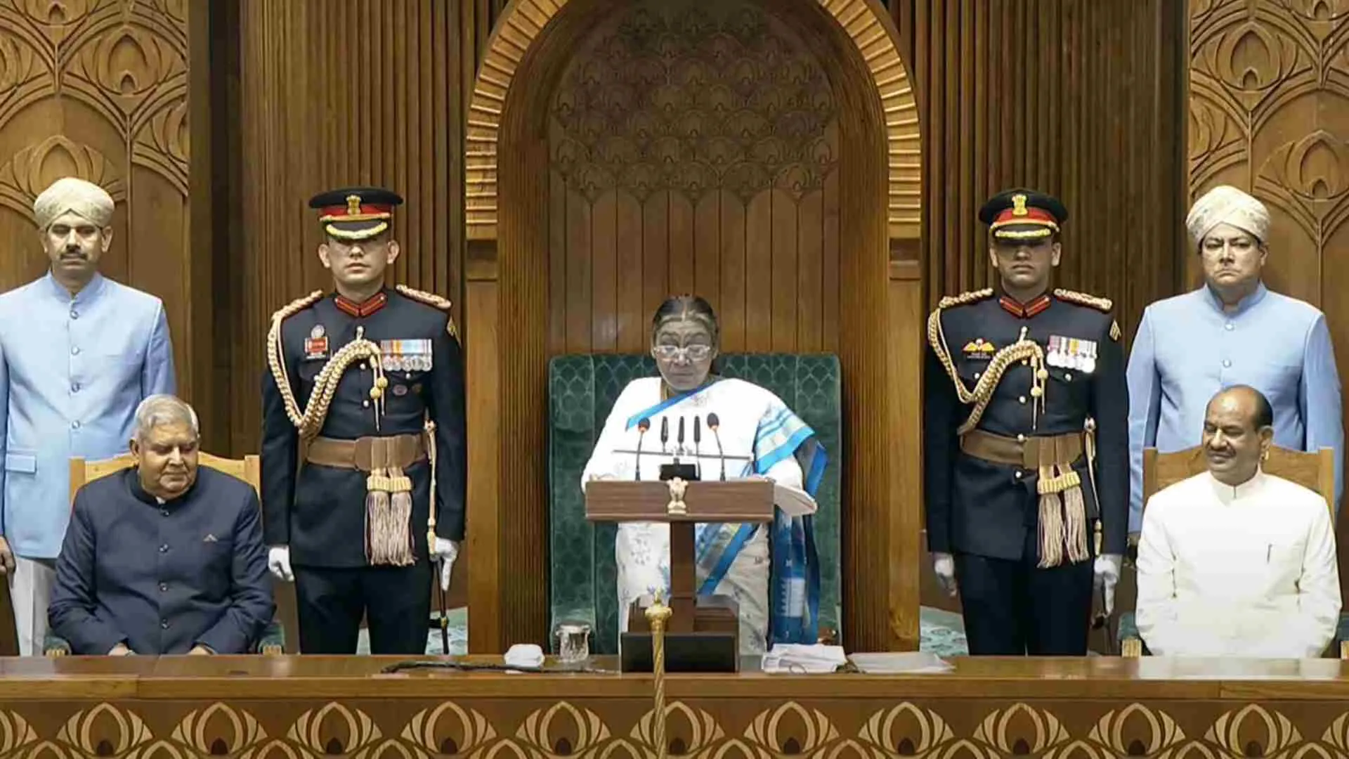 Budget Session 2025: President Murmu Unveils Vision for Viksit Bharat, Includes…