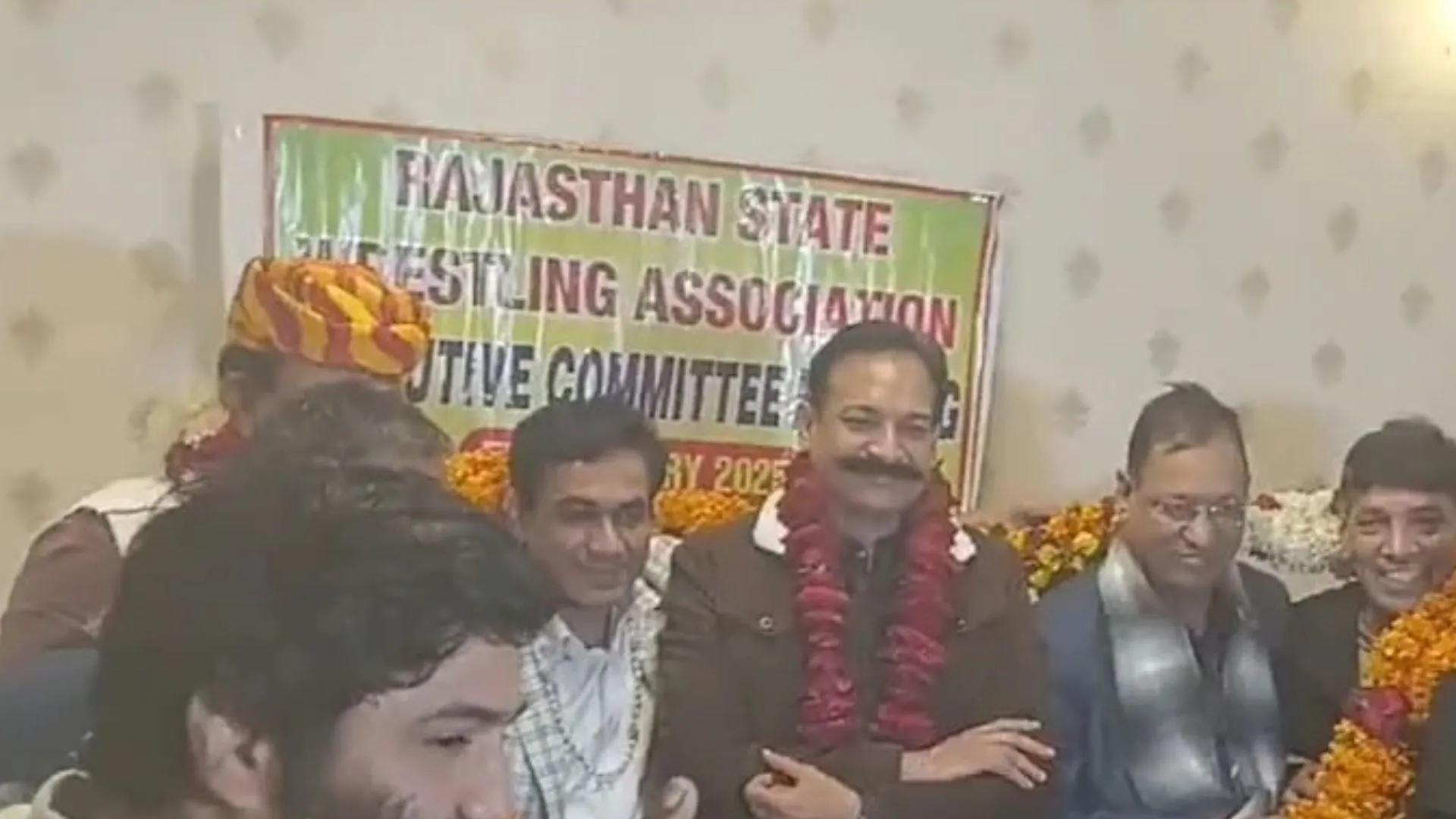 Rajiv Dutta Elected President Of Rajasthan Wrestling Association