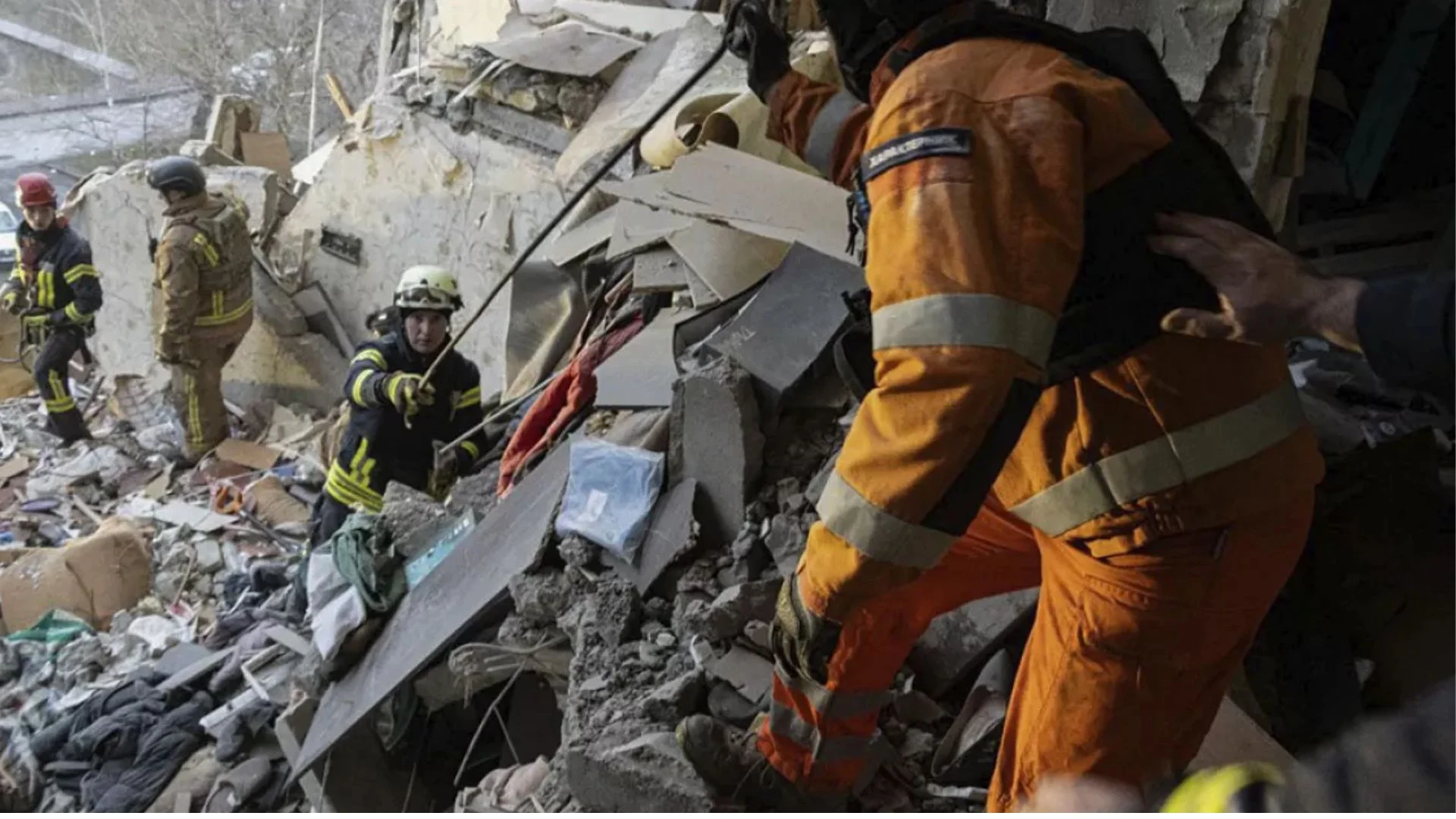 Russian Drone Strike On Ukrainian Apartment Building Kills 9, Injures 13 In Sumy
