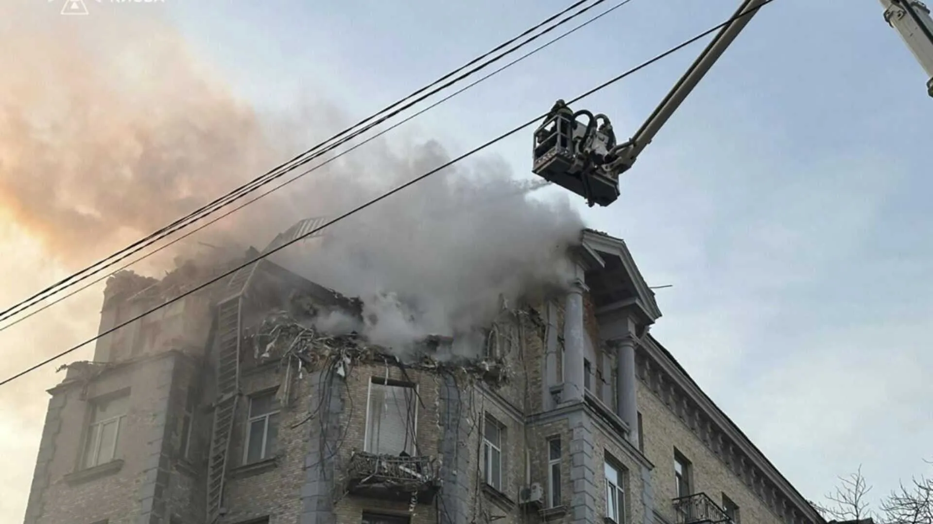 Russia Launches Drone Attack on Kyiv, 2 Dead