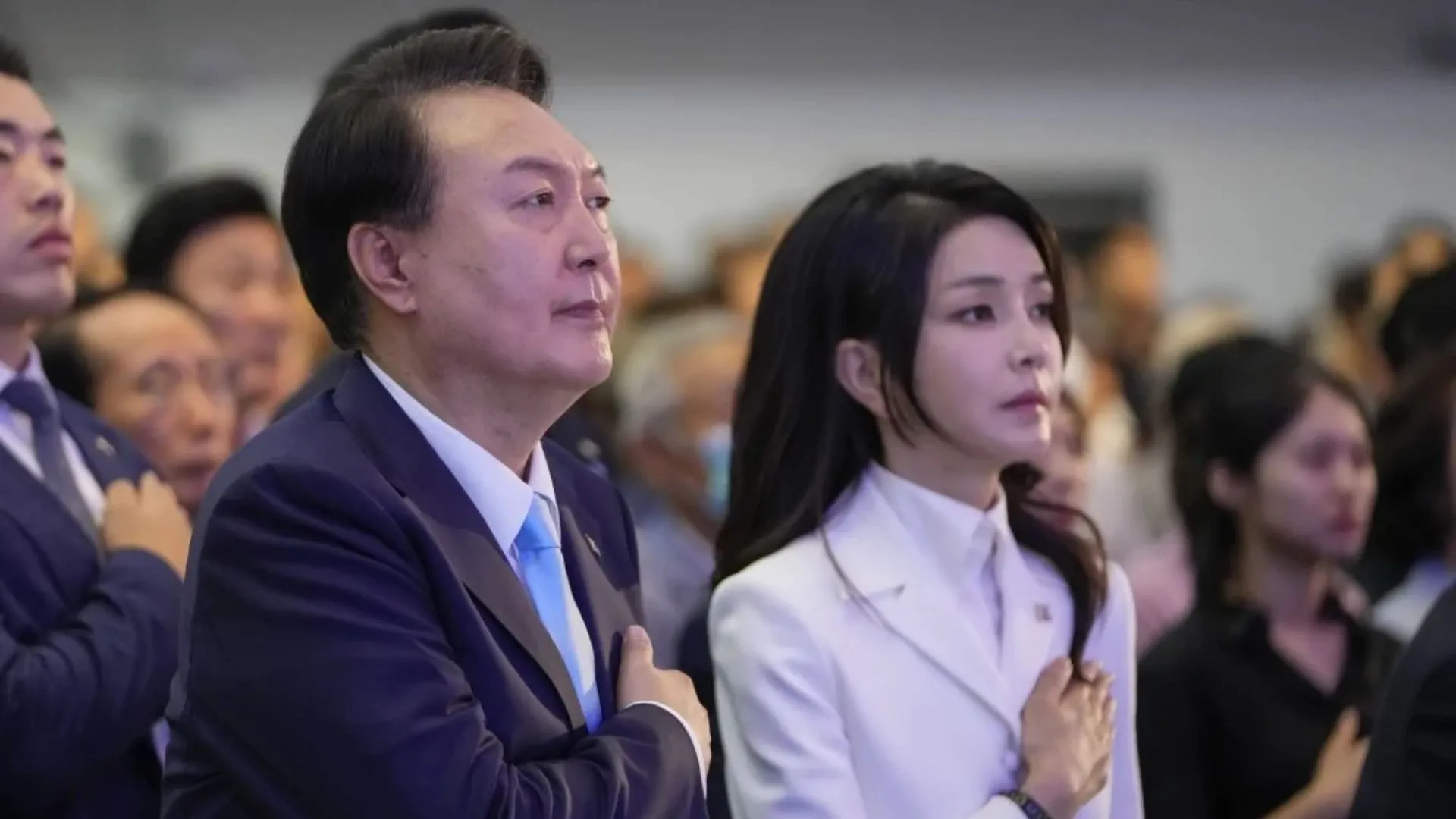 South Korean President Yoon Hit by Controversy Over Wife’s Thesis Plagiarism