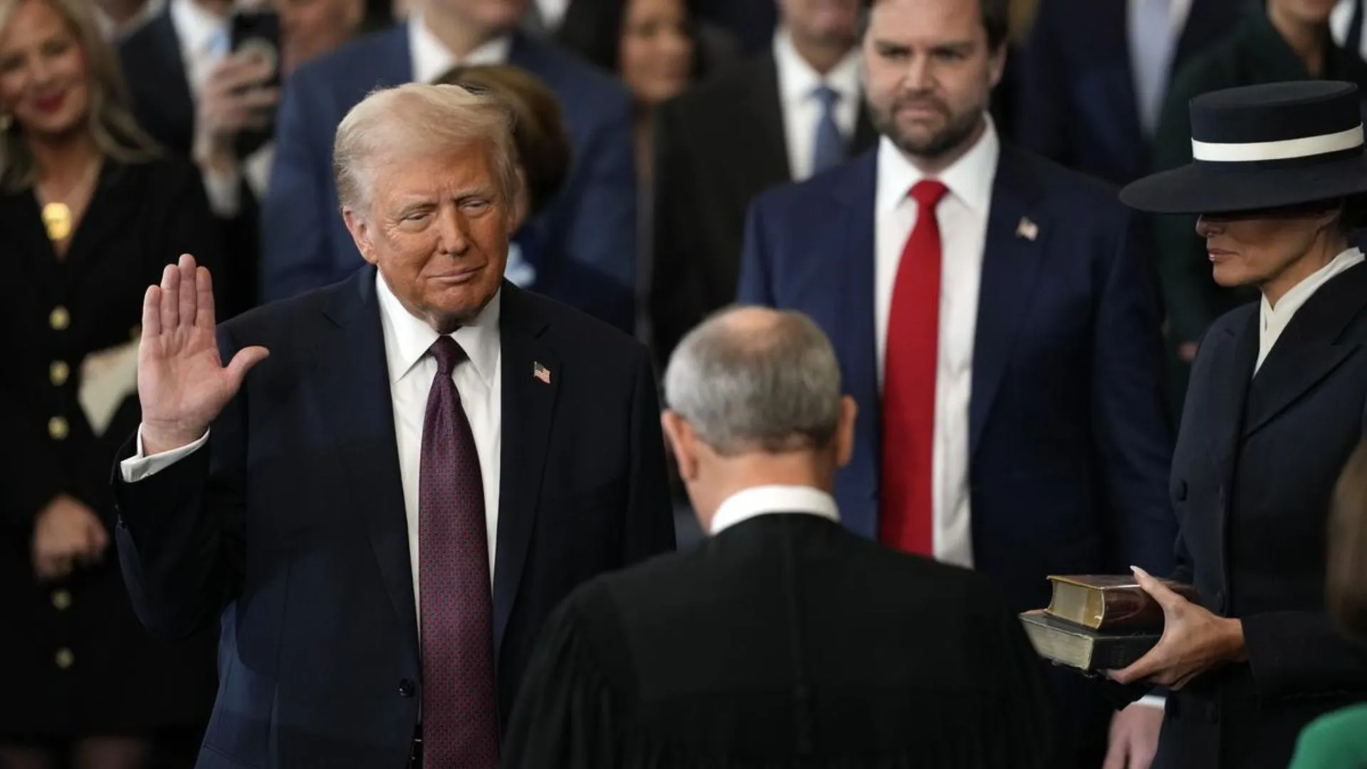 Did Trump Break Tradition by Not Placing Hand on the Bible During Swearing-In Ceremony?