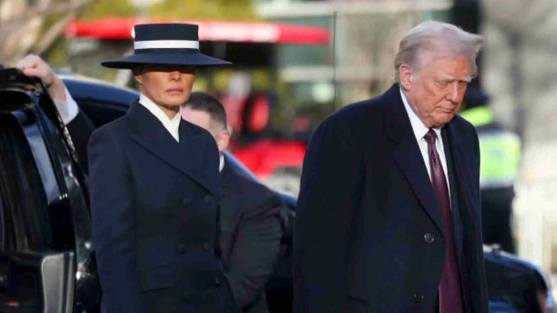 Trump and Melania Attend Morning Service At St. John’s Episcopal Before Inauguration | WATCH