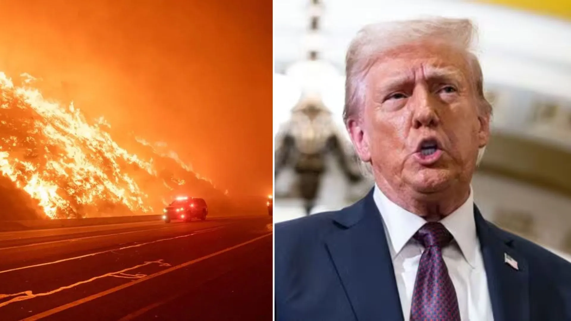 LA Wildfires: Trump Slams California Politicians as ‘Incompetent’