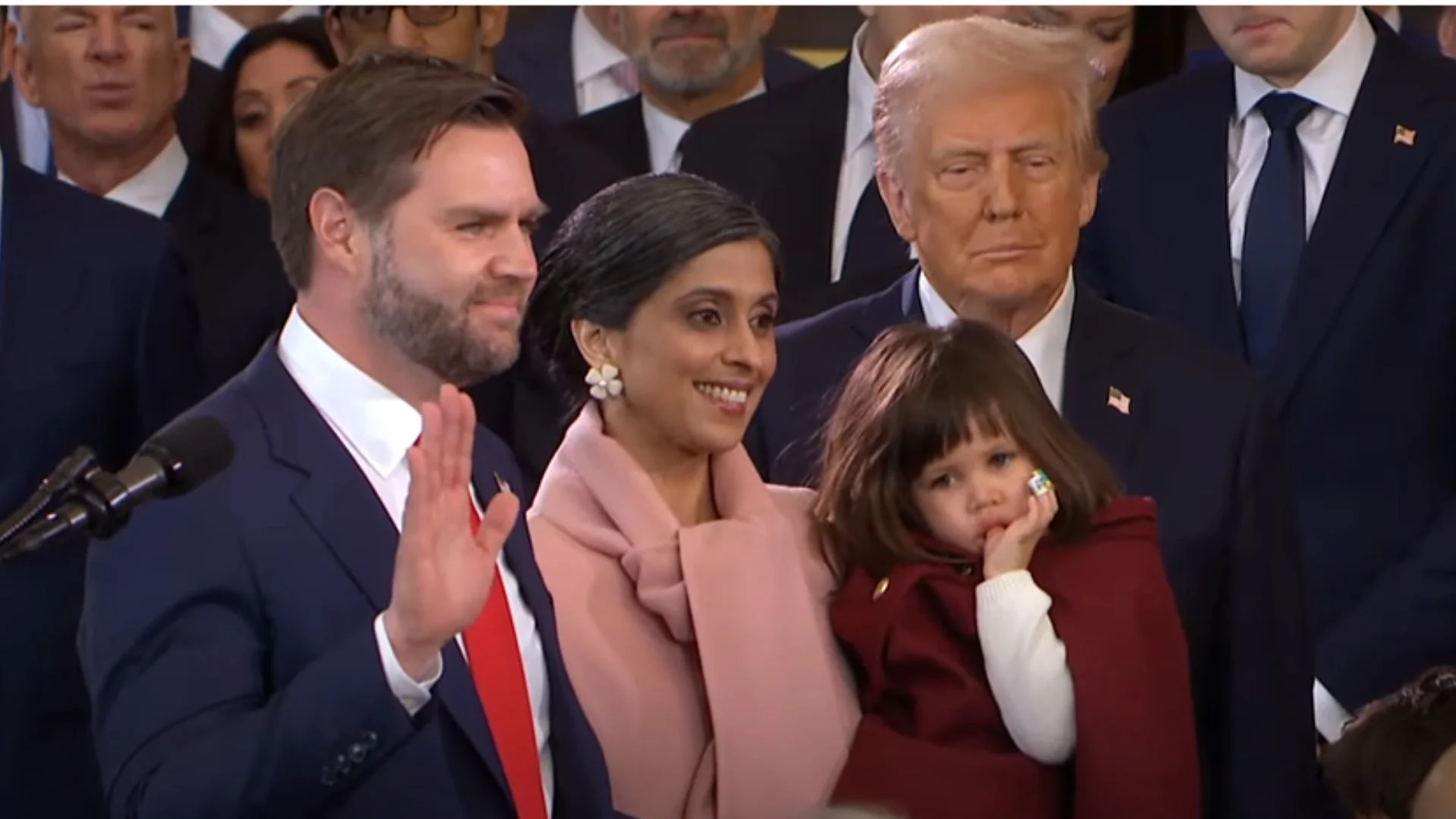 JD Vance Sworn In As Vice President In Historic Ceremony