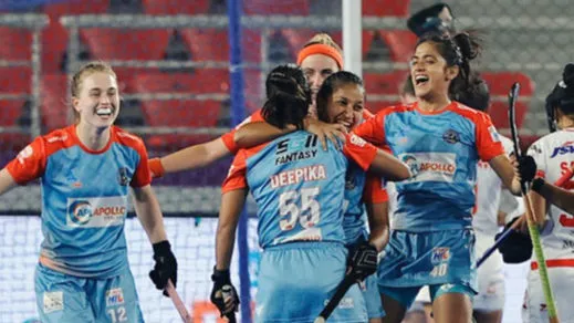 Women’s Hero Hockey India League 2025: Delhi SG Pipers Stun Table-Toppers JSW Soorma with 2-0 Win