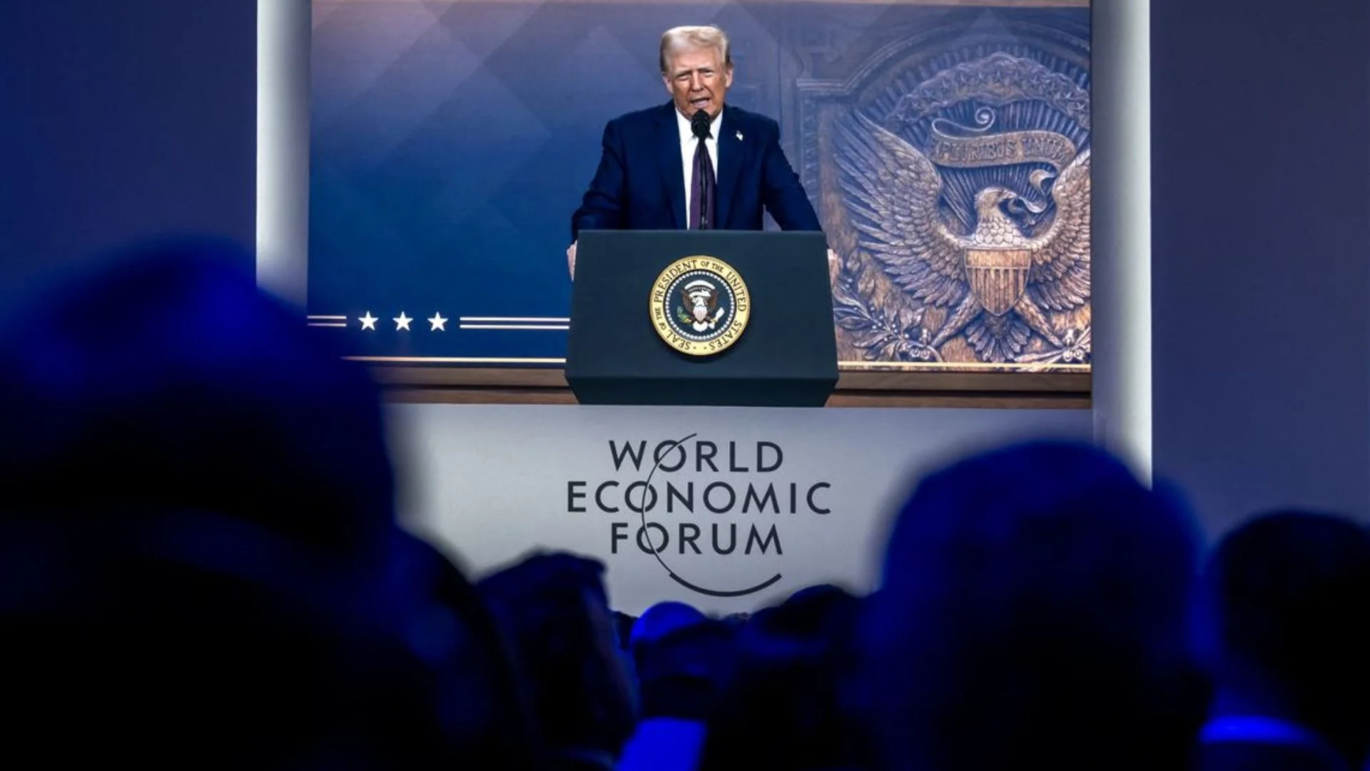 Trump Seeks  Trillion Investment From Saudi Arabia, Warns Of Tariffs In Davos Address