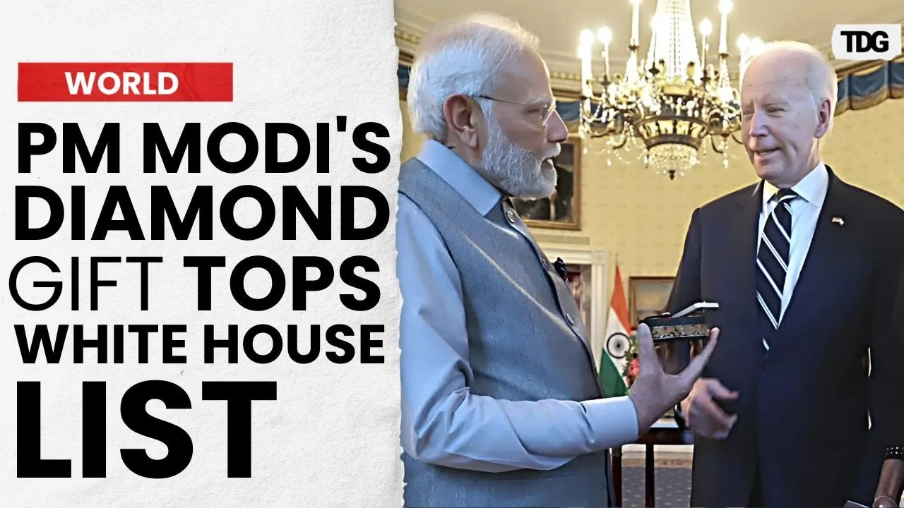 PM Modi’s ,000 Diamond Gift to Jill Biden Tops White House’s 2023 Gift List