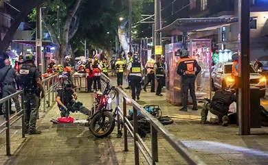 Shooting and Stabbing in Tel Aviv Injure Several