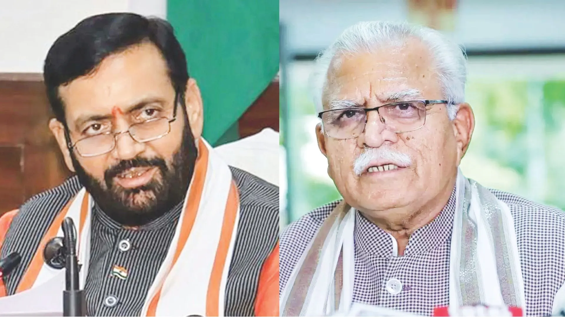 Saini, Manohar Lal stranded on the road at night as a gate was locked for Mann security