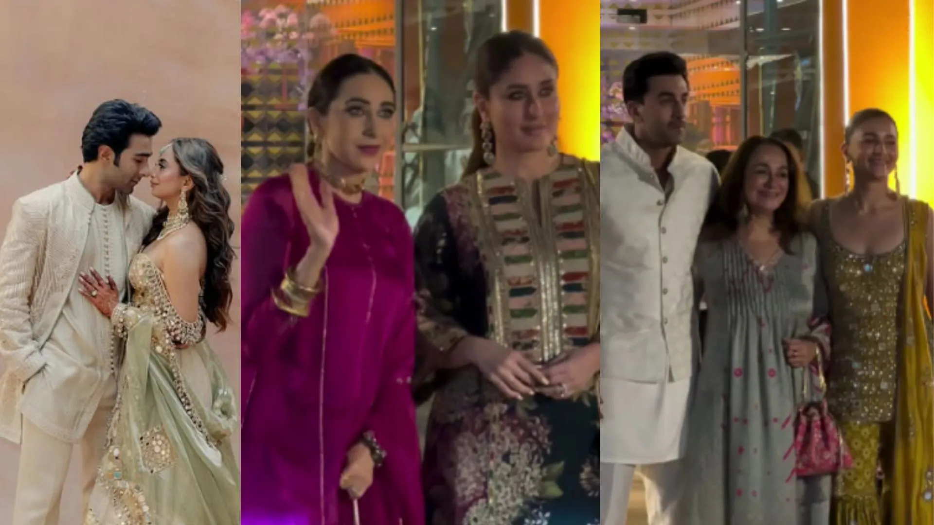 Kapoor Family Dances at Mehendi Ceremony of Aadar Jain-Alekha Advani | WATCH