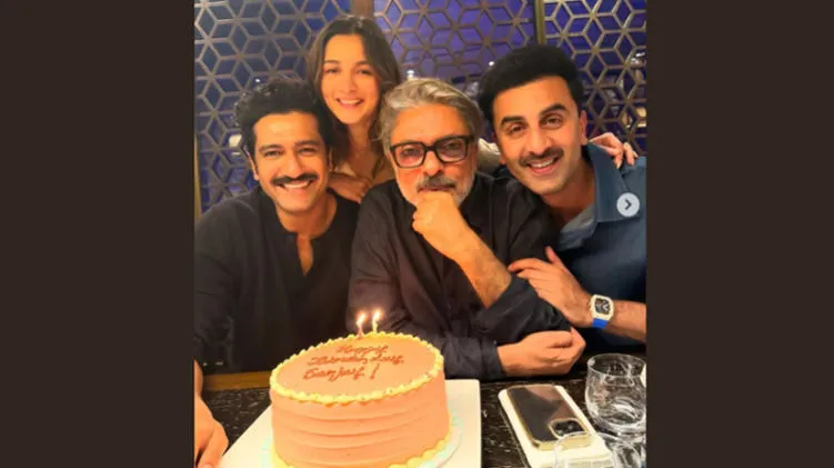 Alia Bhatt Shares Glimpse of Bhansali’s Birthday Bash, Cheers for Vicky Kaushal’s Chhaava