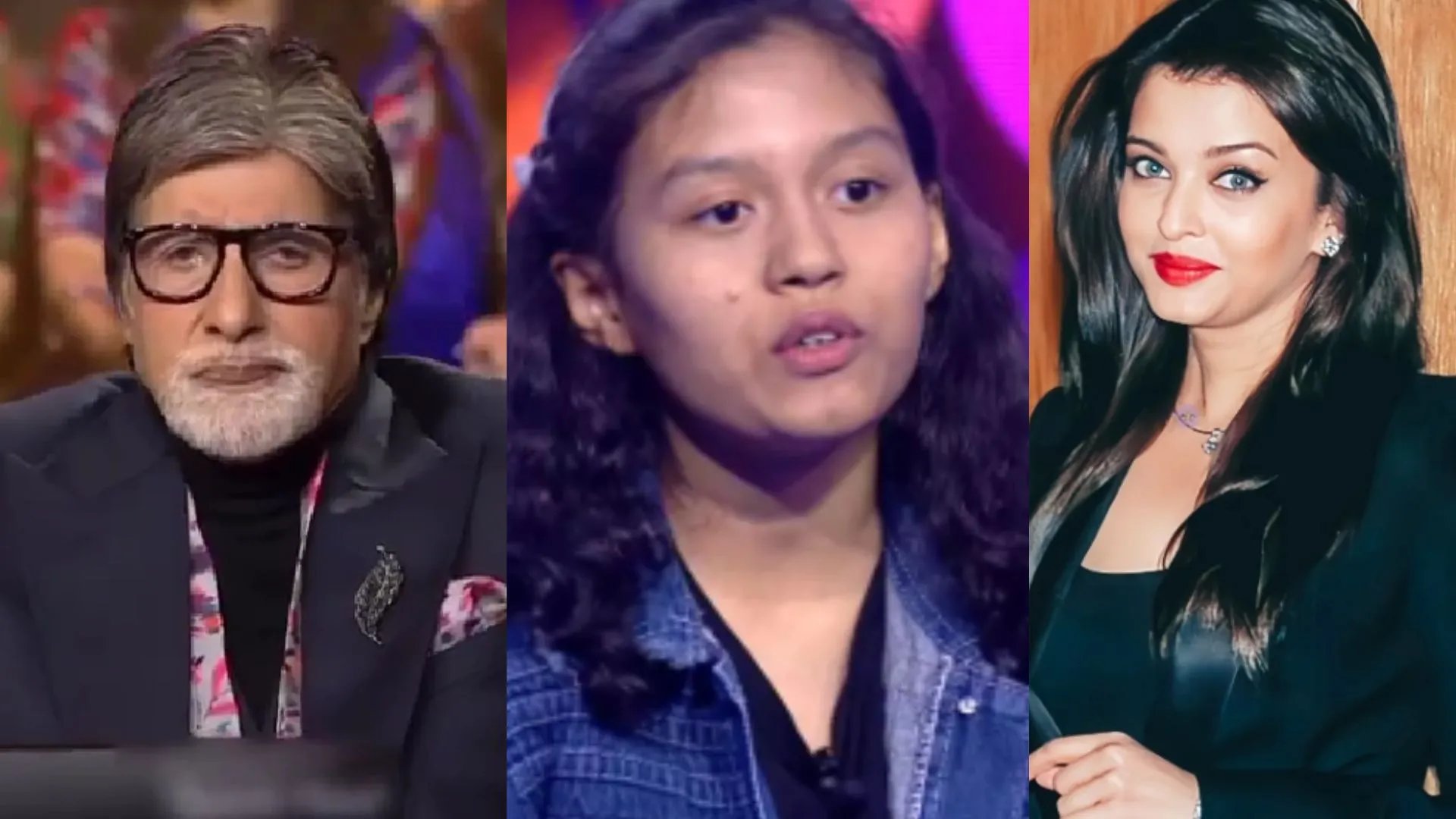 Amitabh Bachchan Reacts to KBC 16 Contestant Admiring Aishwarya Rai’s Beauty