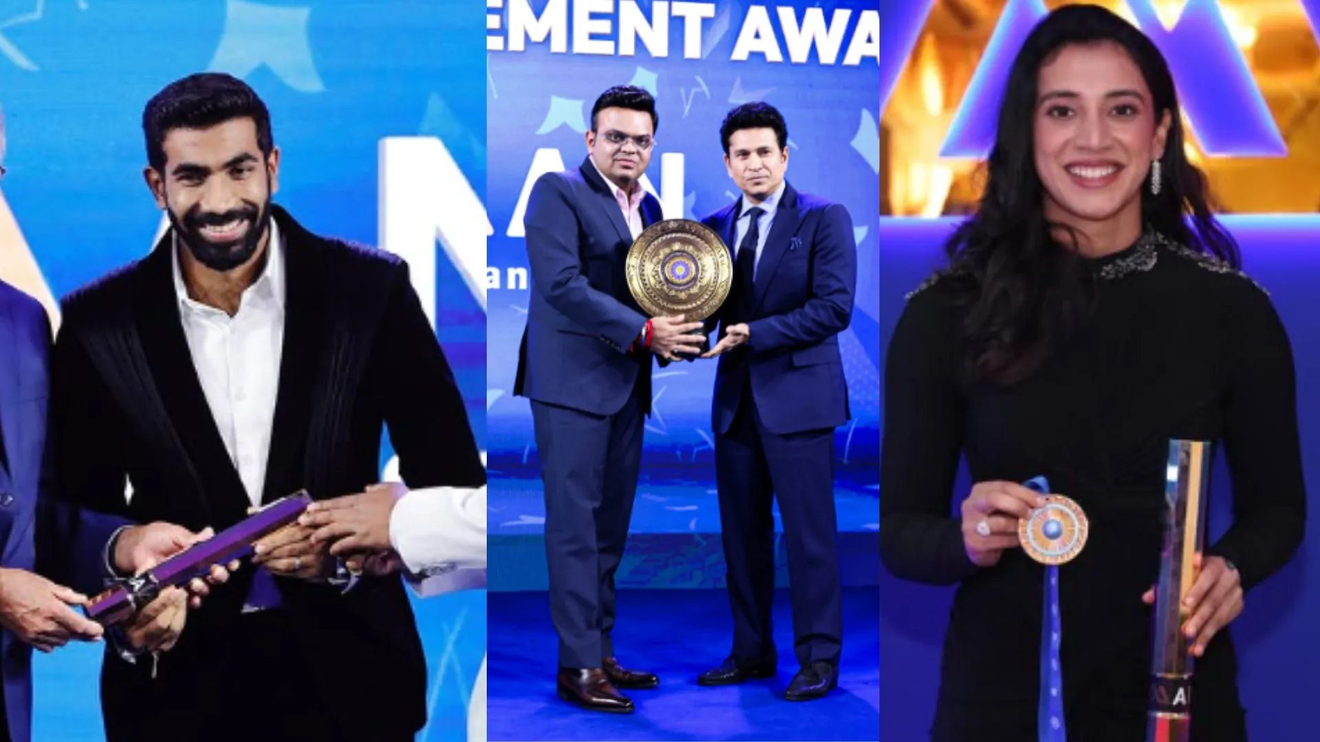 BCCI Awards 2025: Bumrah, Mandhana Stands Out; Tendulkar Wins Lifetime Achievement