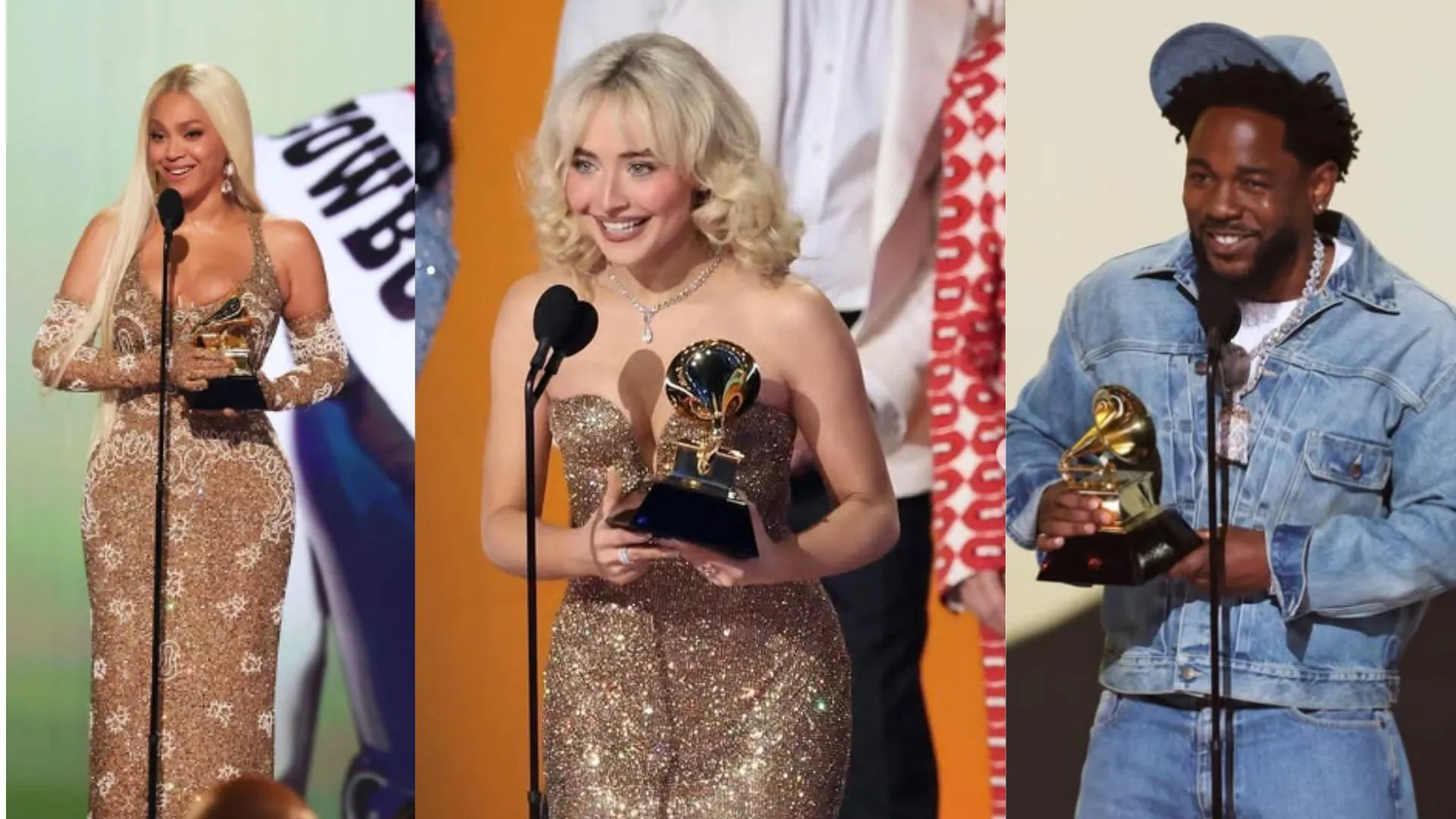 67th Annual Grammy Awards: Beyoncé, Sabrina Carpenter, Kendrick Lamar, Top Winners