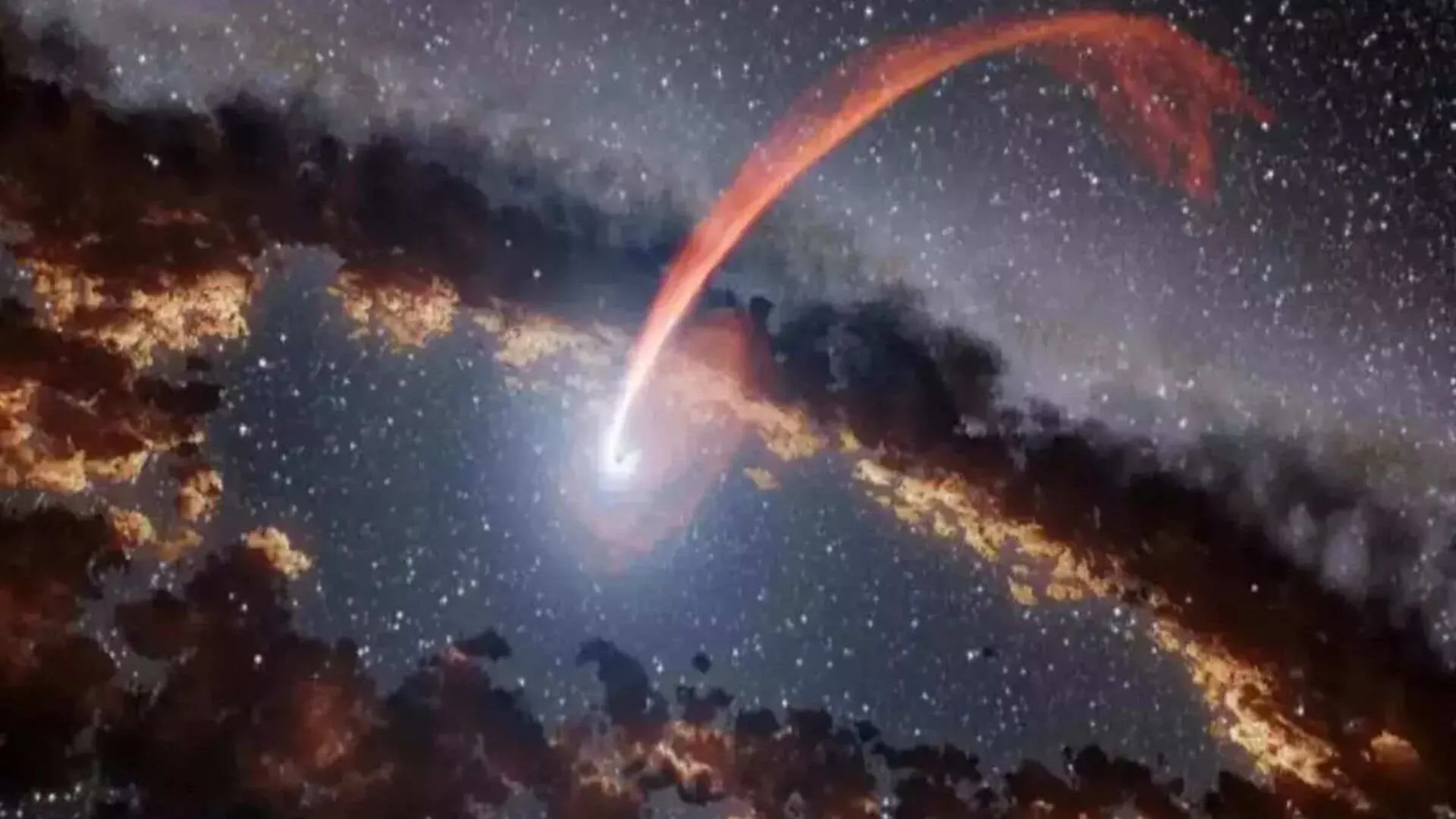 Massive Black Hole, 600,000 Times Sun’s Mass, to Collide with Milky Way