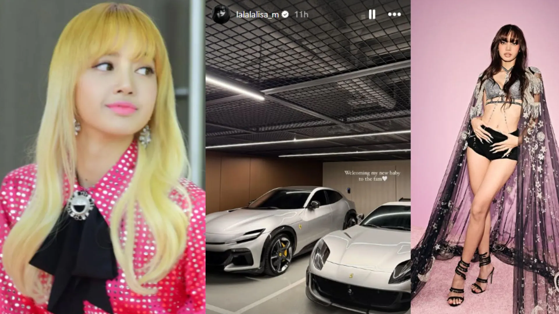 BLACKPINK’s Lisa Buys Two Ferrari Supercars, Expands Car Collections