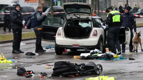 Car Rams Into Protest in Munich, Injuring 28, Police Arrest Suspect