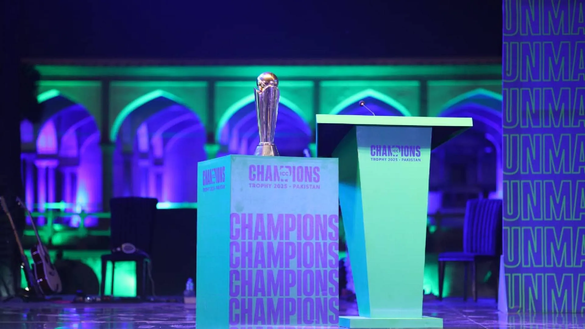 Dewan-e-Khas Lights Up as Pakistan Launches ICC Champions Trophy 2025 | Watch